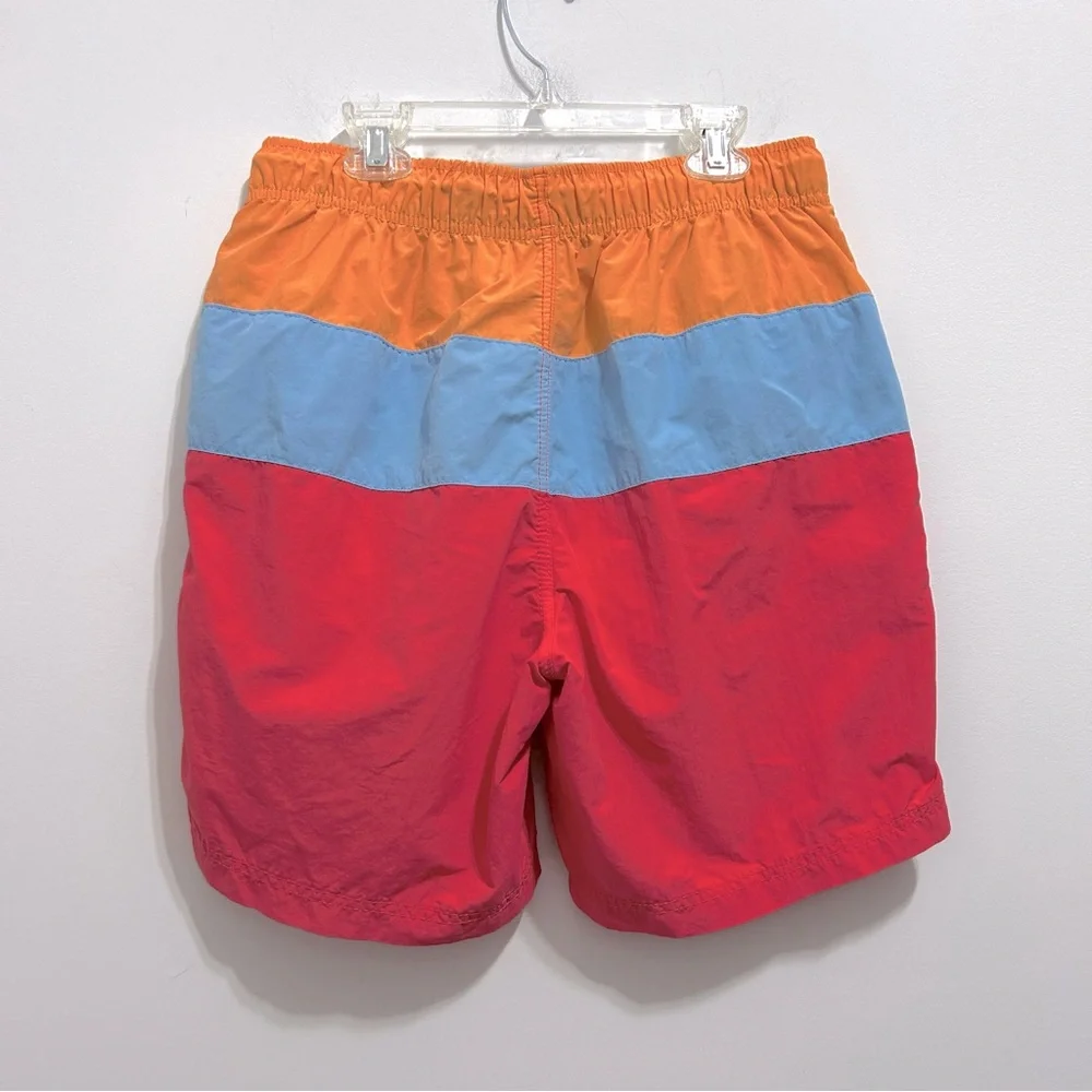🔹Nautica Stripped Multicolored Men’s Swim Trunks